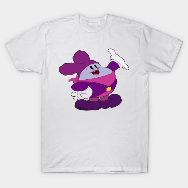 Chowder 1930s Cuphead rubber hose cartoon style T-Shirt by Kevcraven